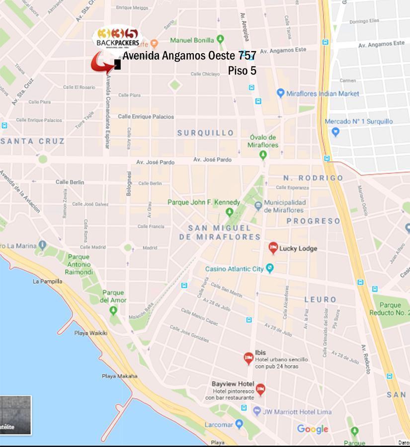 335 Backpackers Hostel Lima Luaran gambar